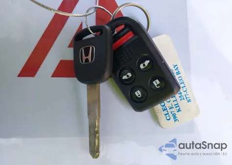 2007 Honda Odyssey Ex z USA, uszkodzony, nr VIN 5FNRL38407B047497